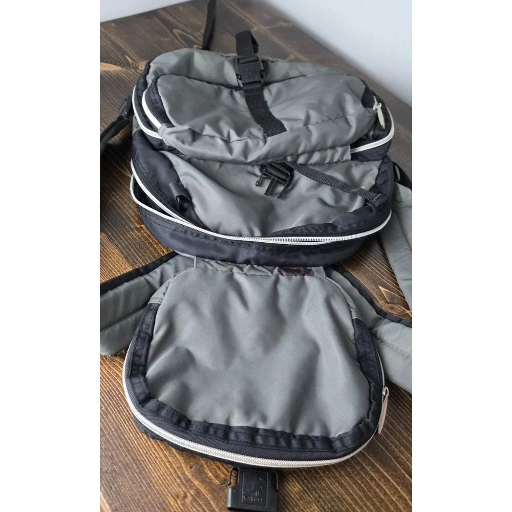 KANGOL Multi-Pocket Gray‎ Travel Backpack